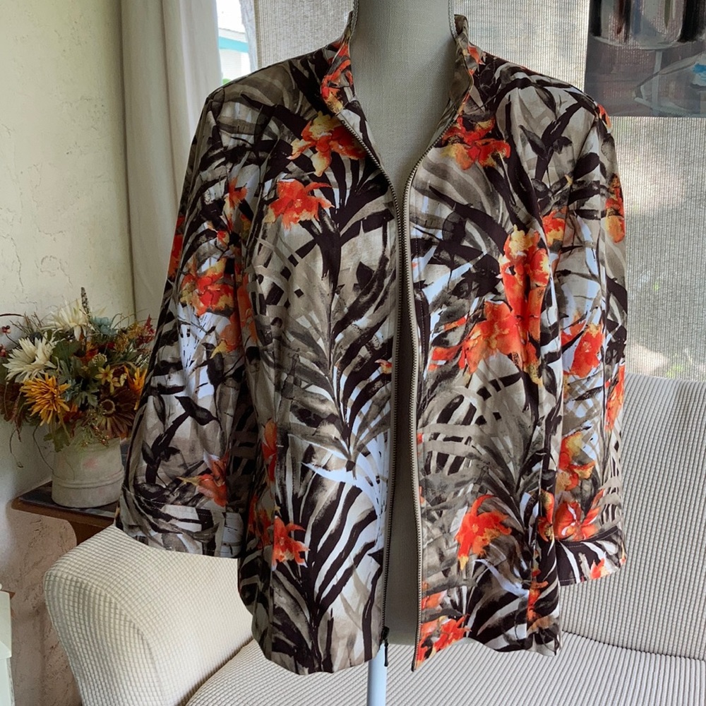 Chico’s Fall Blazer/Jacket (2-Large) - image 1